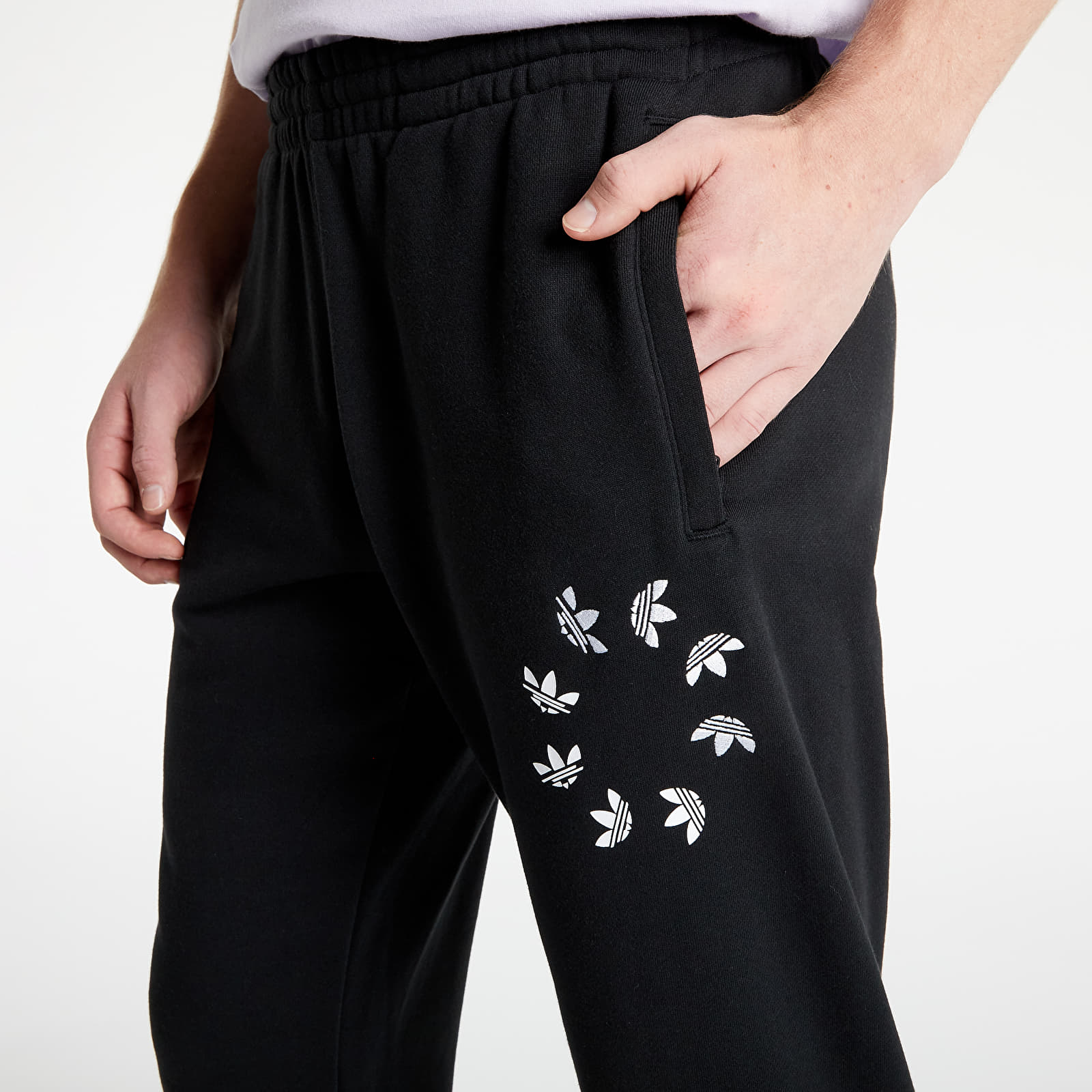Housut adidas St Sweat Pants Black/ White