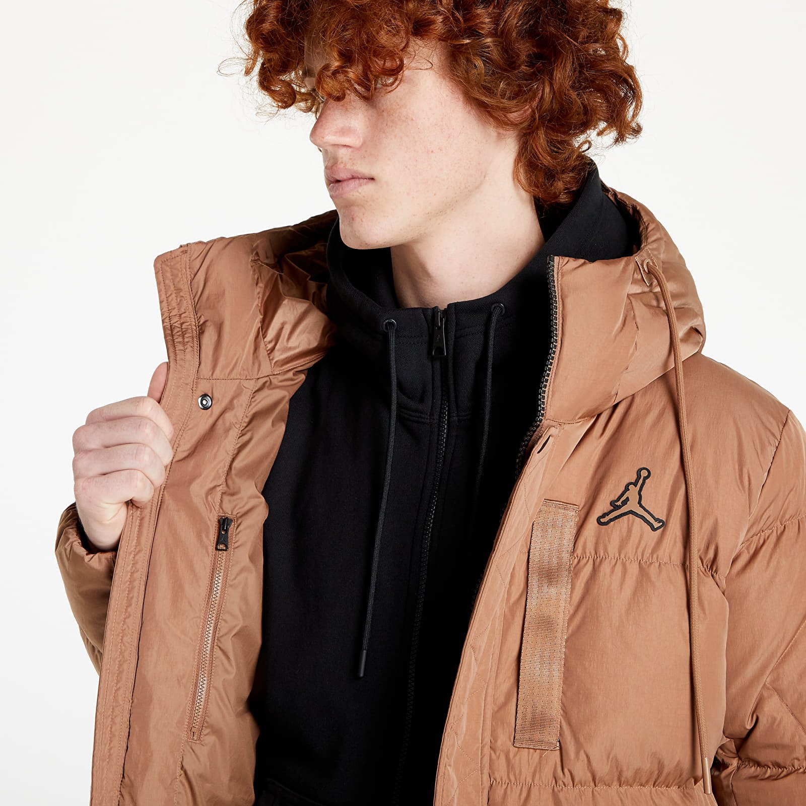 Takit Jordan Essential Statement Parka Brown
