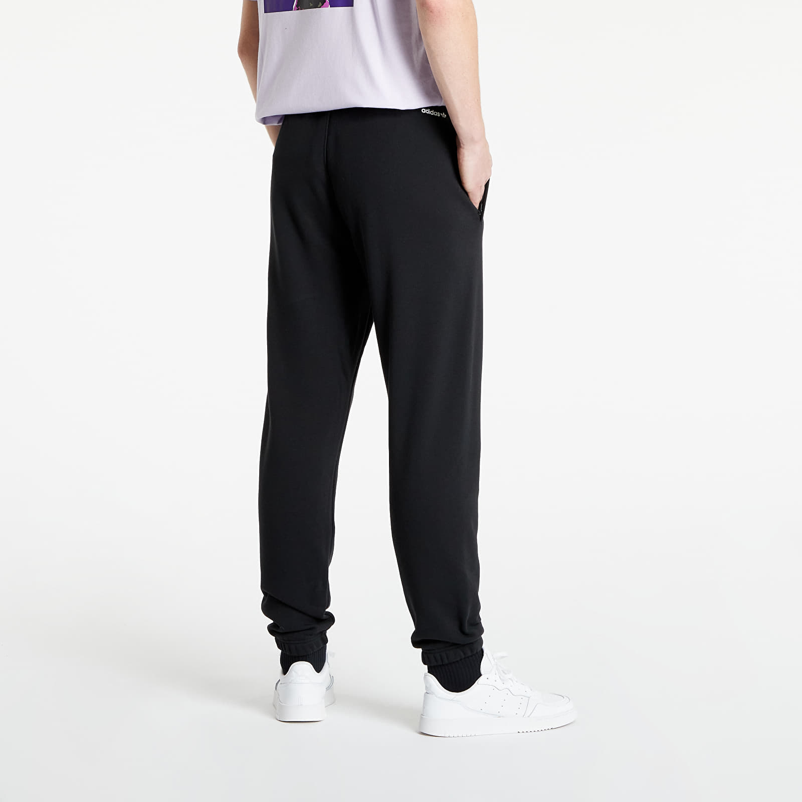 Housut adidas St Sweat Pants Black/ White