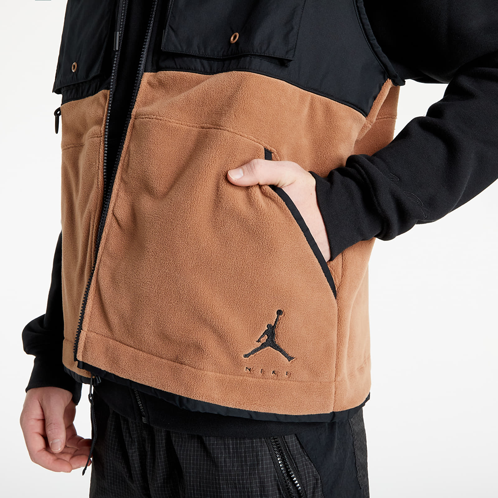 Vests Jordan M J Jumpman Vest Black/ Brown