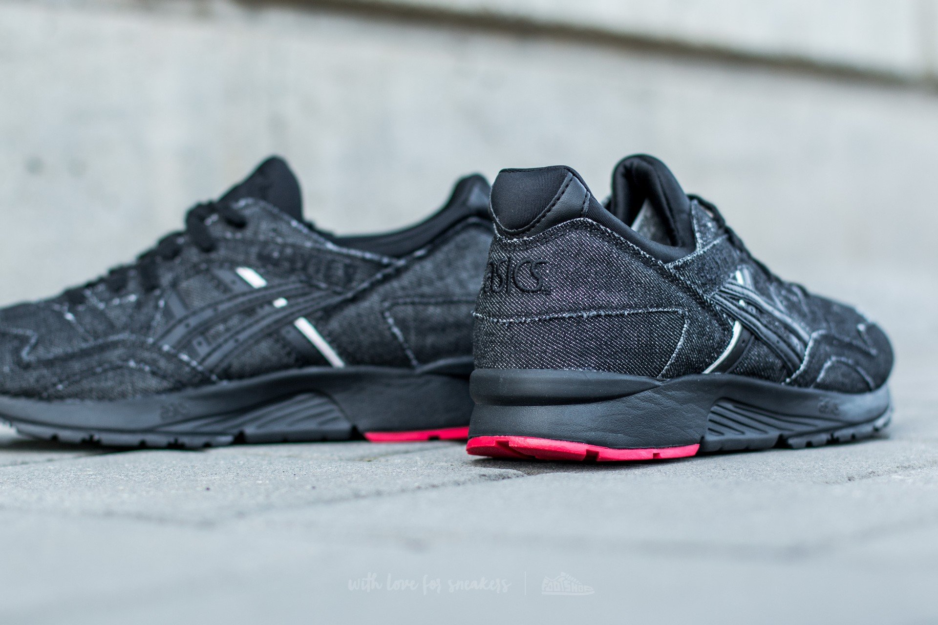 Încălțăminte și sneakerși pentru bărbați Asics Gel-Lyte V Black/ Black