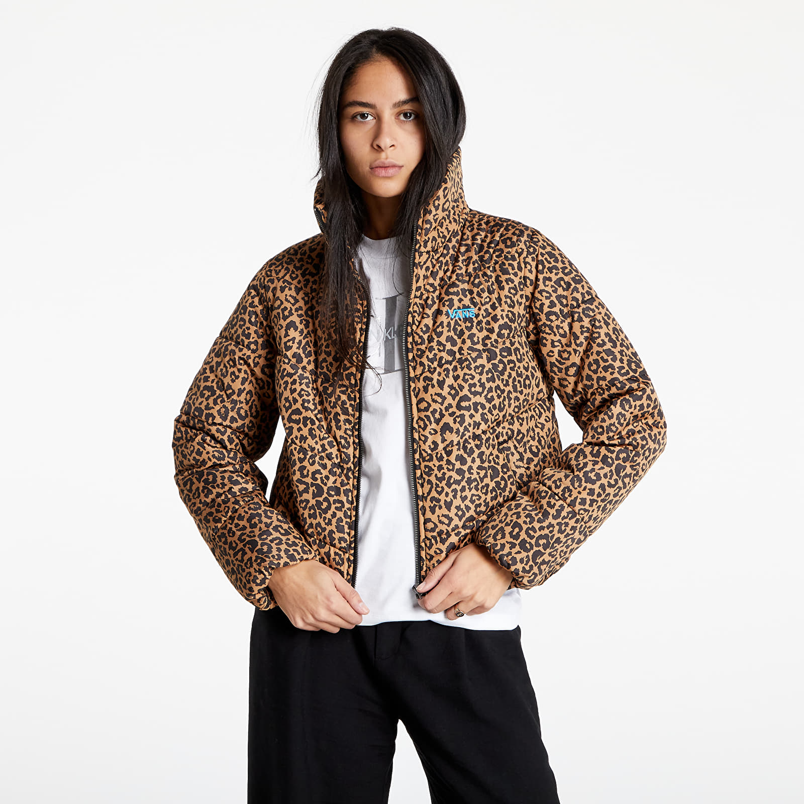 Якета Vans Foundry V Printed Puffer MTE Leopard Spot