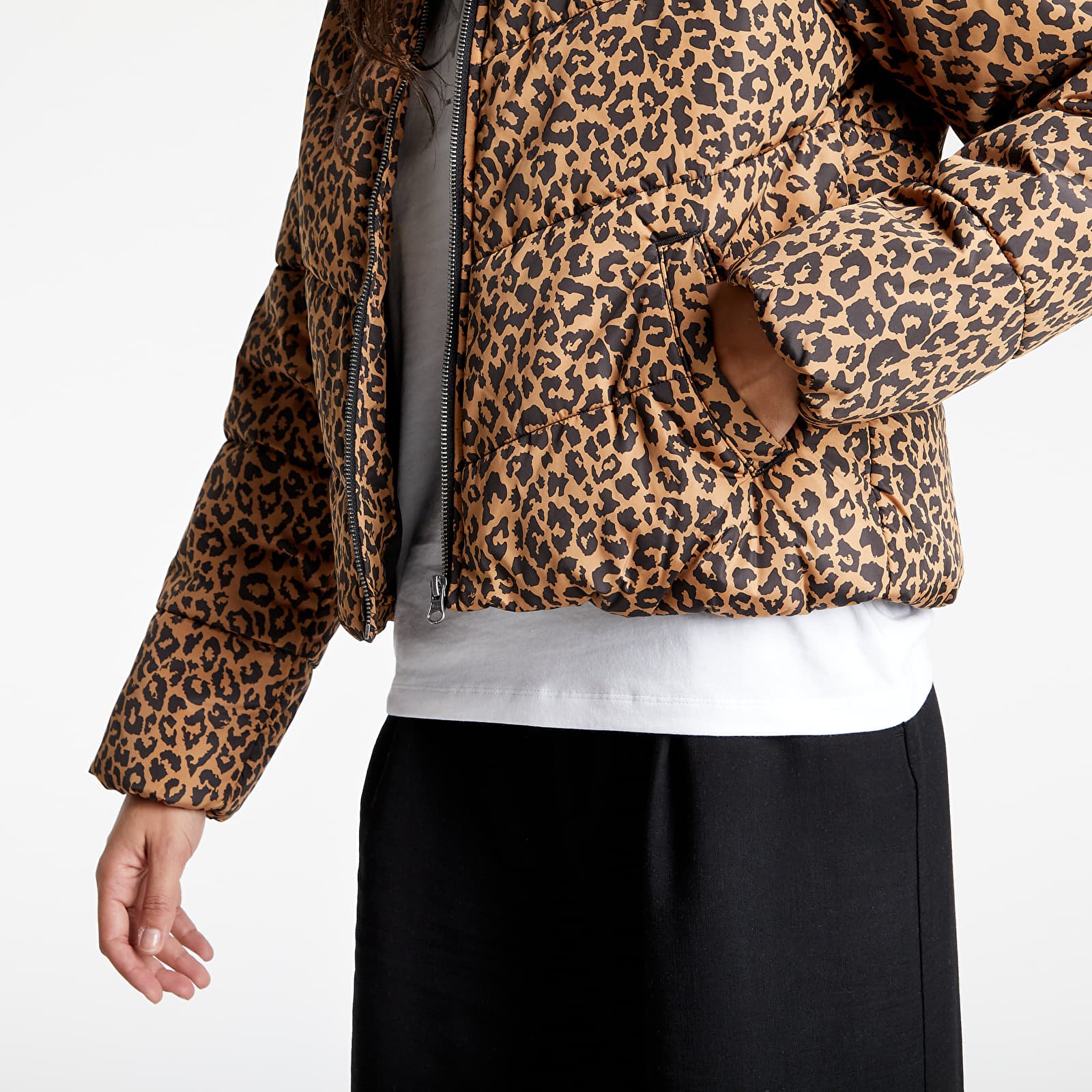 Vans leopard jacket new arrivals