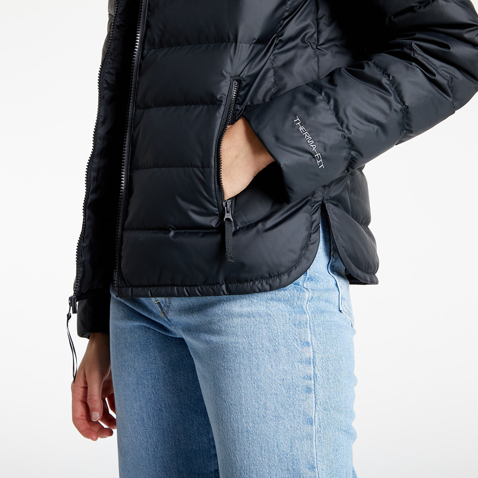 Striukės Nike Women's Therma-FIT Repel Windrunner Jacket Black/ White