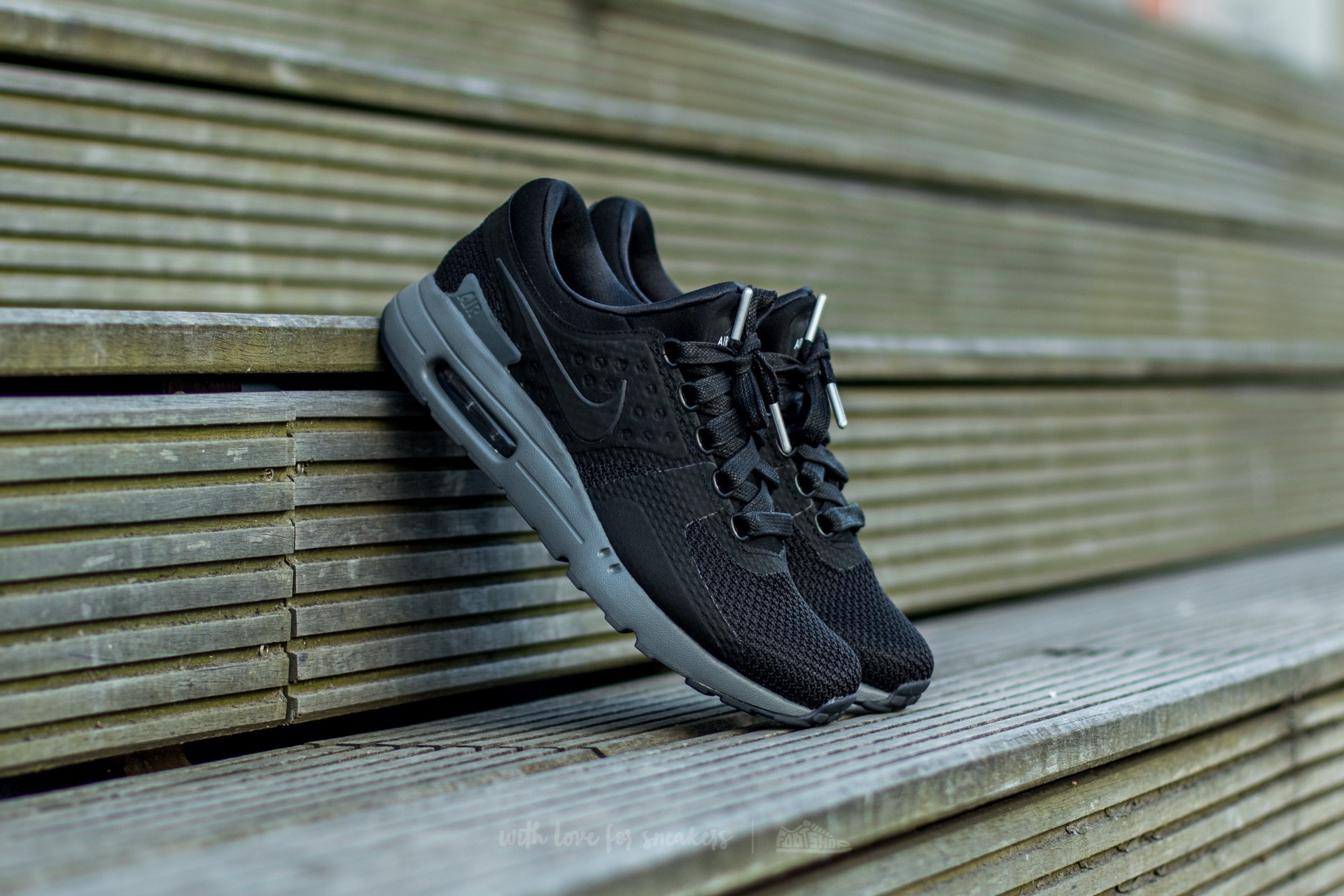 Zapatillas Hombre Nike Air Max Zero QS Black/ Black-Dark Grey