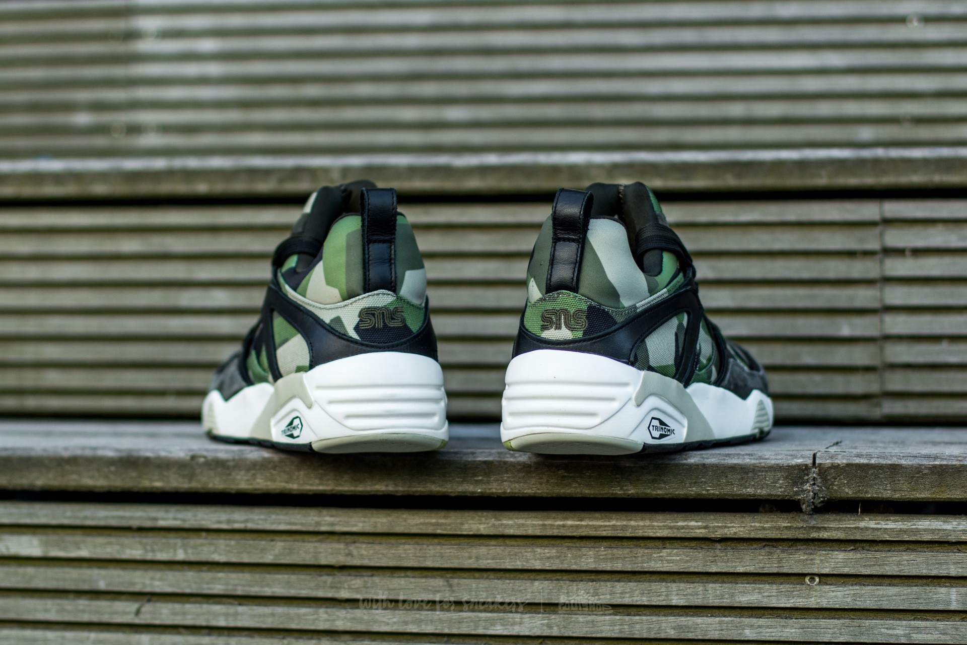 Pánské tenisky a boty Puma Bog Camo x SNS Rosin-Whisper White