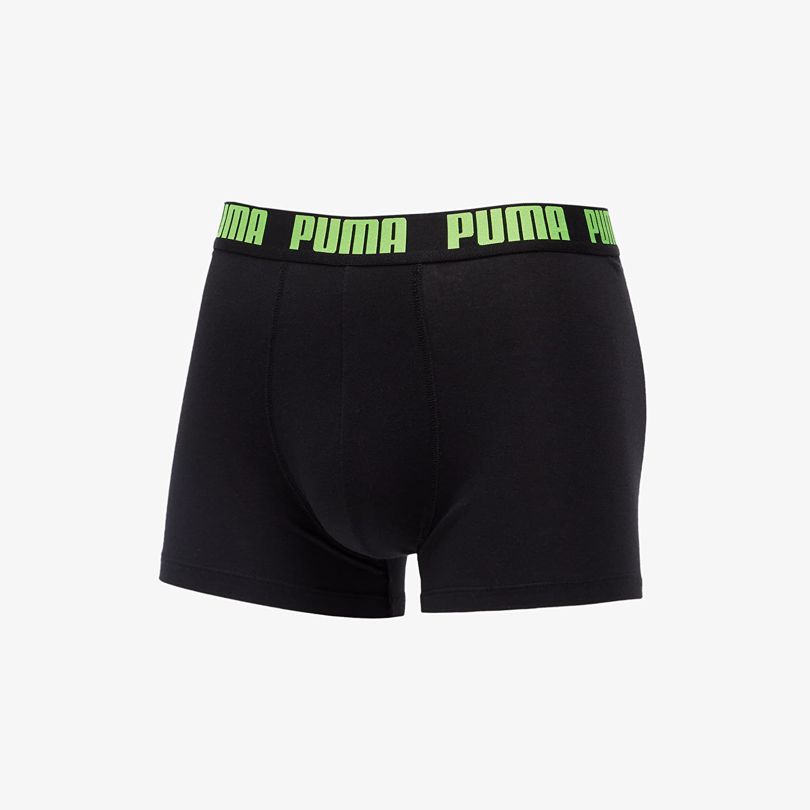 Boxer shorts Puma 2 Pack Everyday Comfort Boxers Green Flash/ Black |  Footshop
