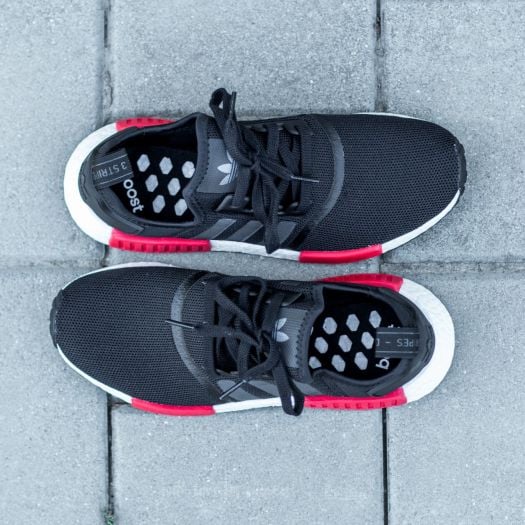 Adidas nmd r1 lush red/core black/white store