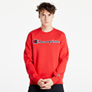Red crewneck sweatshirt top champion
