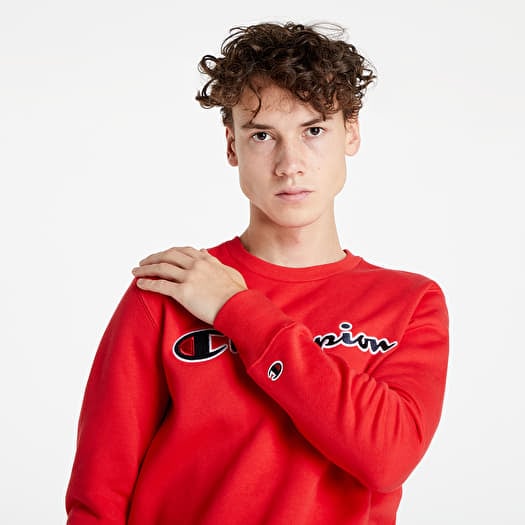 Hoodies and sweatshirts Champion Crewneck Sweatshirt Red Footshop