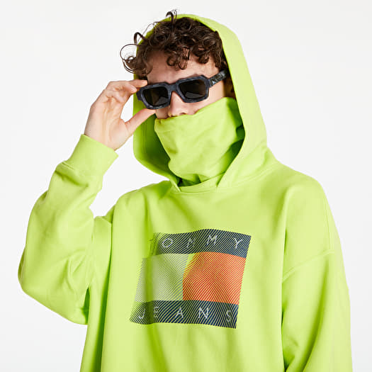Tommy jeans reflective flag hoodie new arrivals