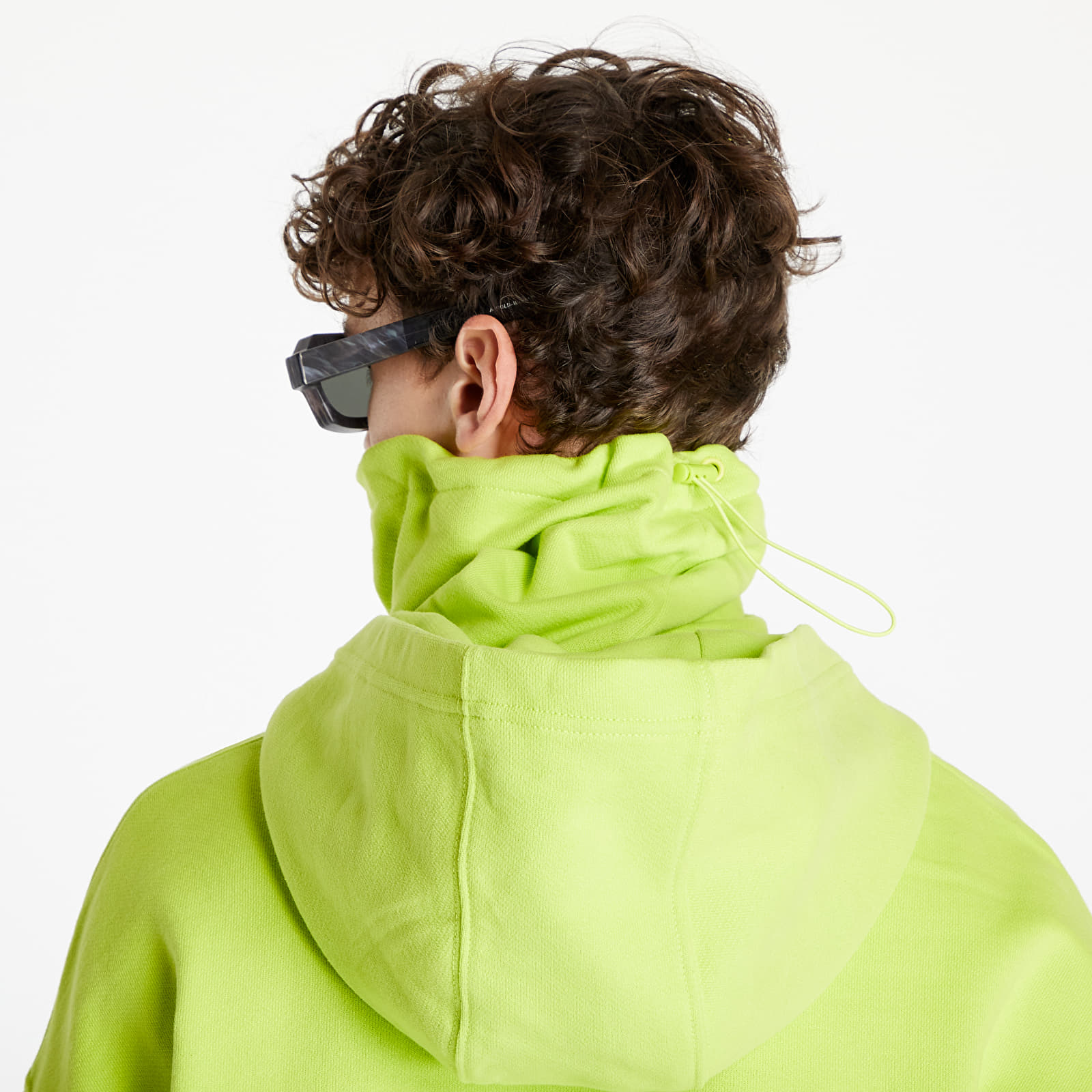 Kapucnis pulóverek és pulcsik Tommy Jeans Reflective Flag Hoodie Neo Lime
