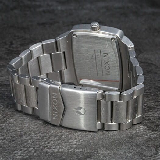 Montre Nixon Time Teller Blanche - Cassée, Ne Fonctionne Pas, Pour Pièces Ou Réparation