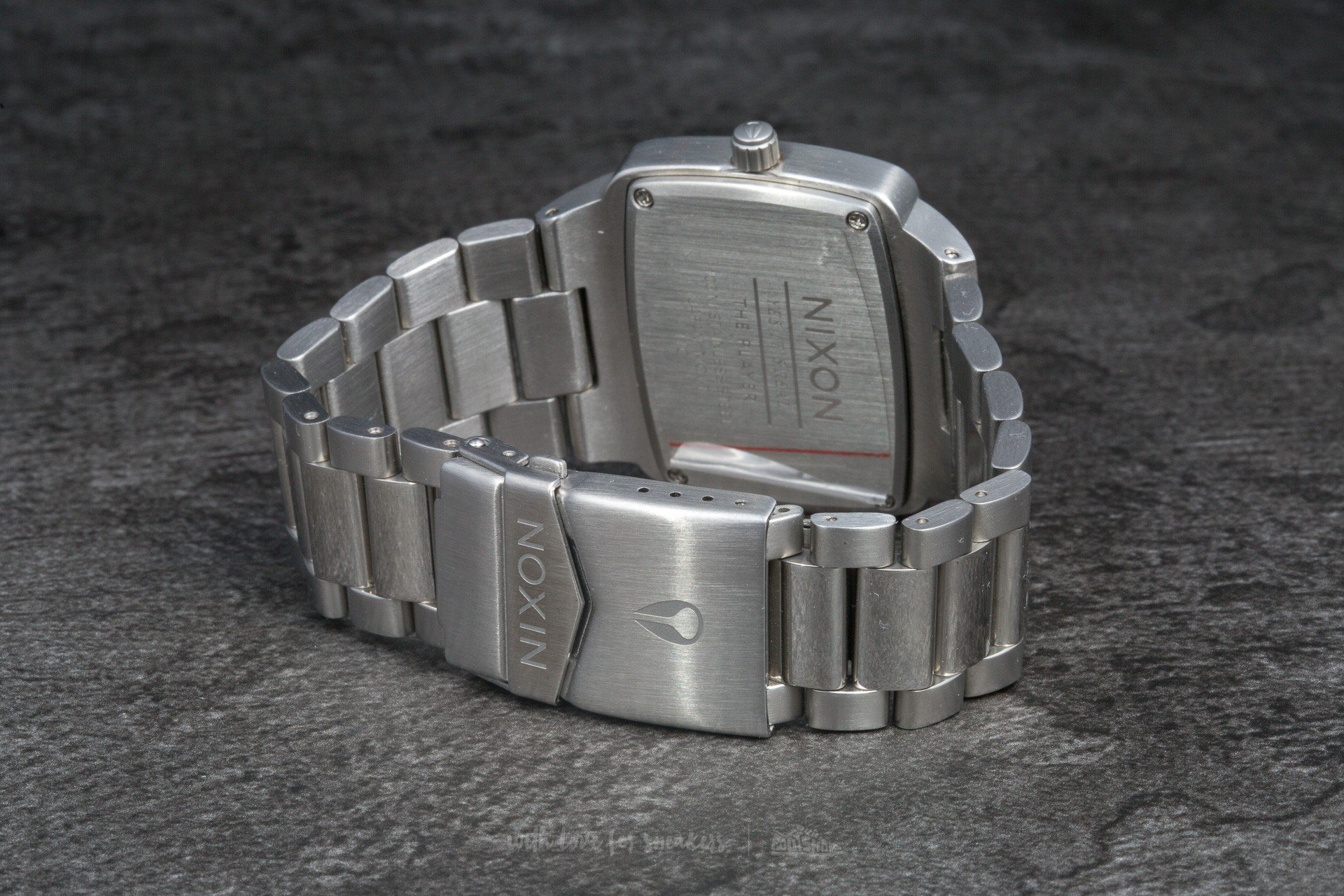Armbanduhren Nixon Player Silver
