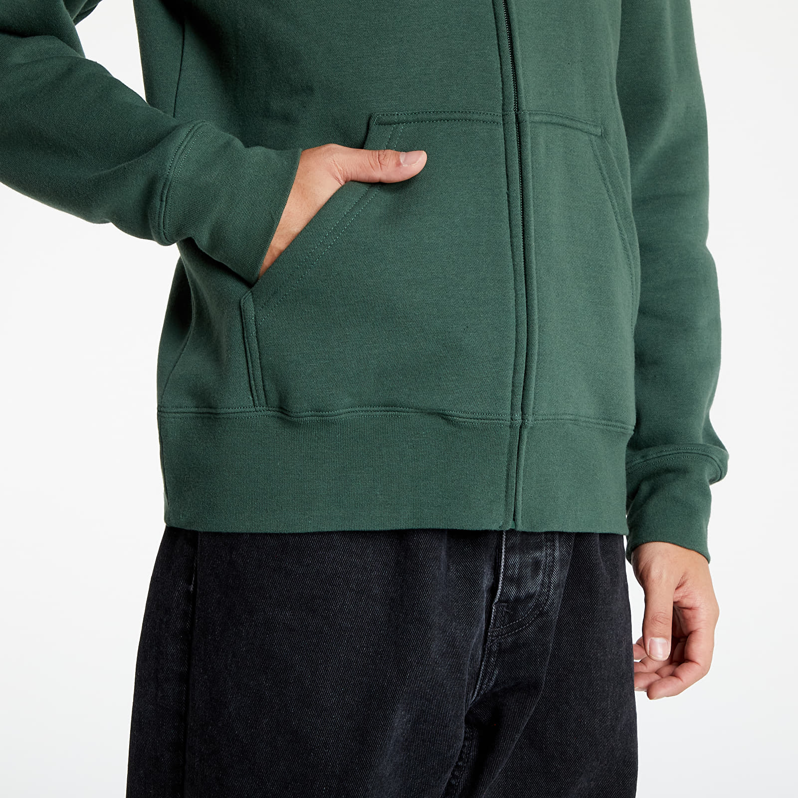 Hoodies and sweatshirts HUF 1993 Full Zip Hoodie Dark Green Footshop