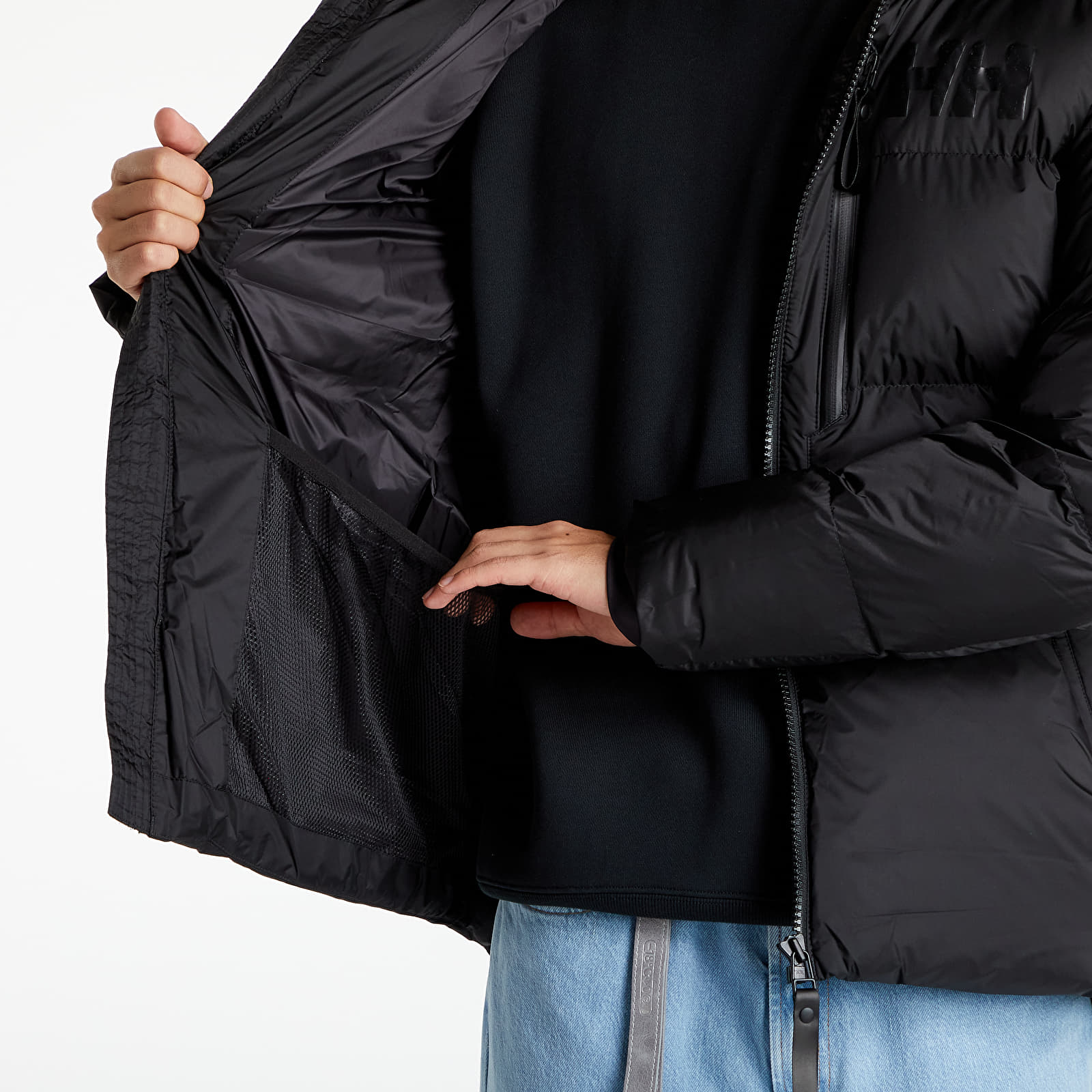 Bundy a kabáty Helly Hansen Active Winter Parka Black