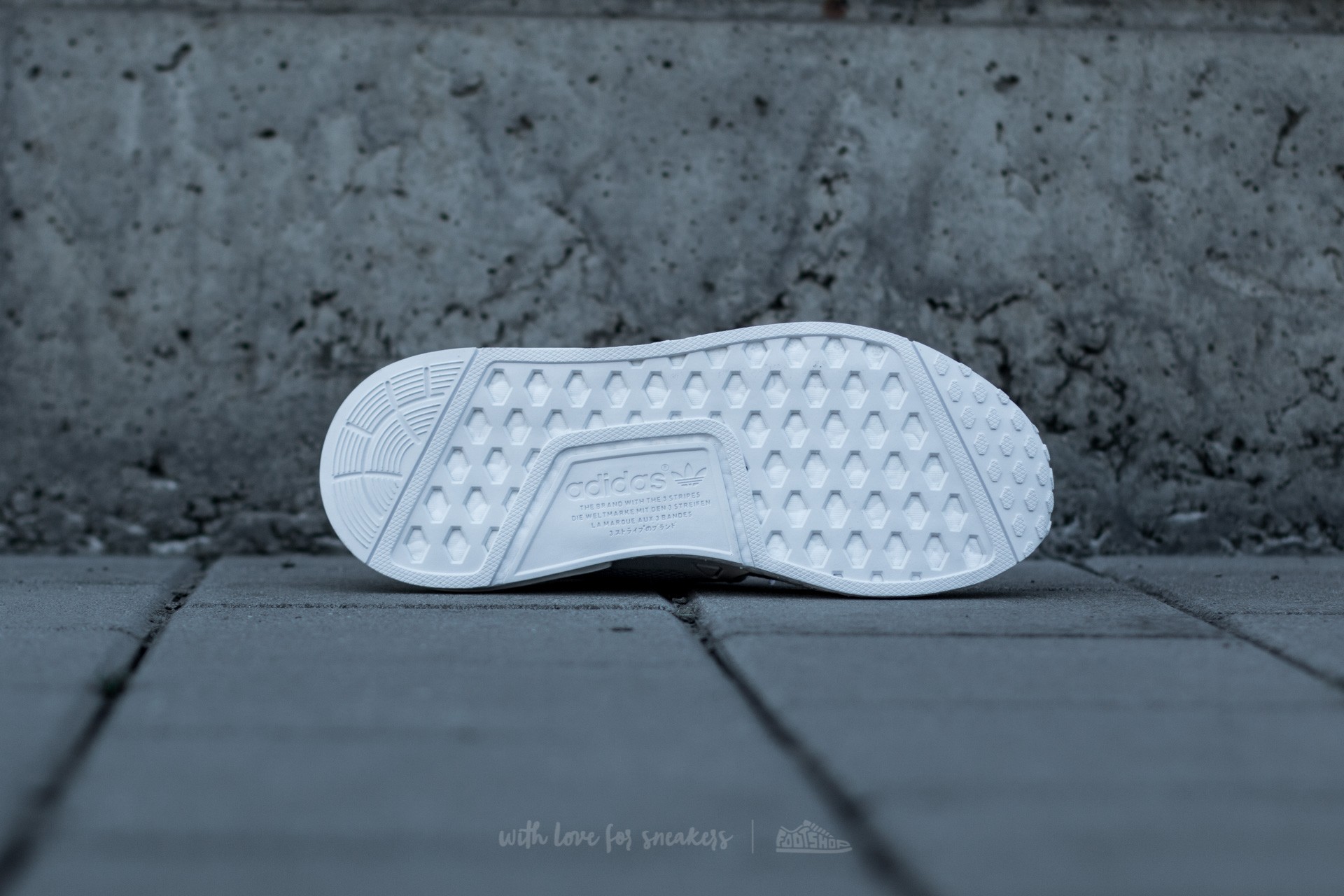 Men's shoes adidas NMD_XR1 Primeknit Triple White (BB1967) | Footshop
