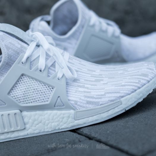 Men's shoes adidas NMD_XR1 Primeknit Triple White Footshop