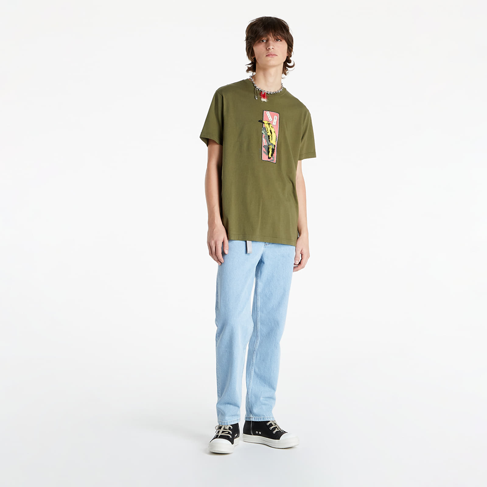 Camisetas maharishi Warhol Kappa T-Shirt Olive