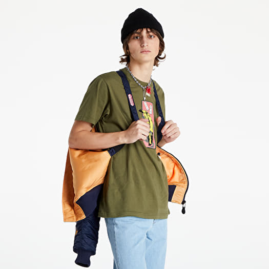 maharishi Dragons MA-1 Flight Jacket Navy | Footshop