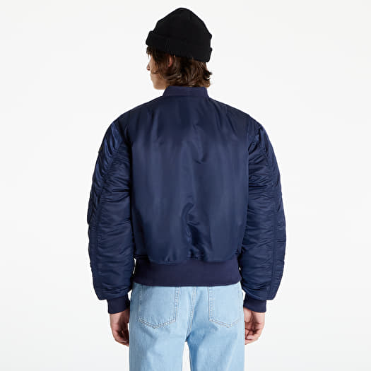 maharishi Dragons MA-1 Flight Jacket Navy | Footshop