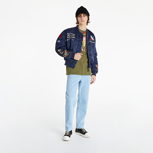 maharishi Dragons MA-1 Flight Jacket Navy | Footshop