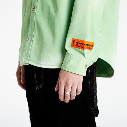 Shirts HERON PRESTON Label Tie Dye Shirt Green