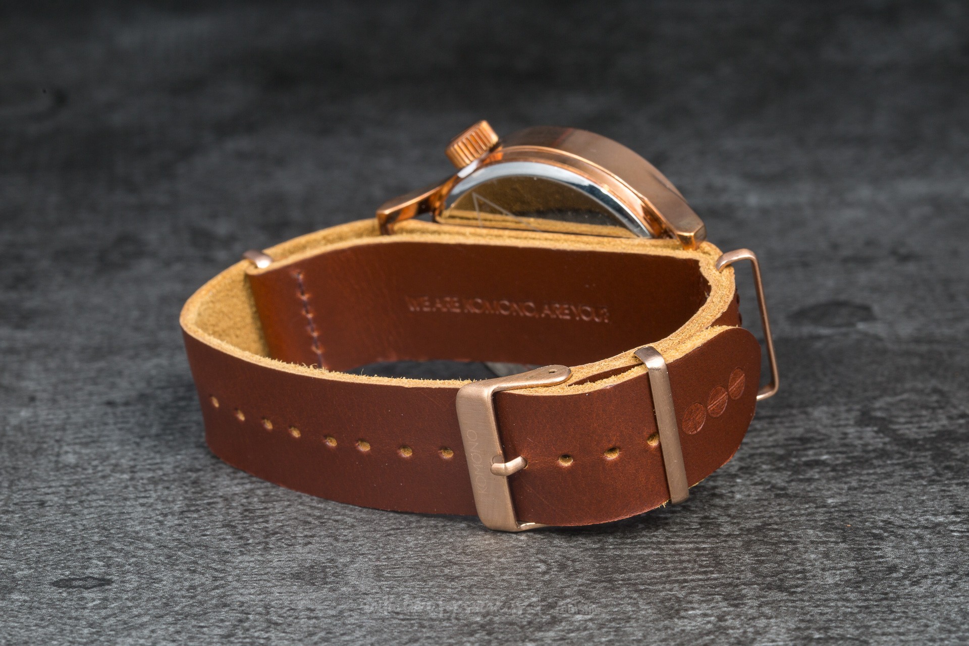 Watches Komono One Watch Mahogany