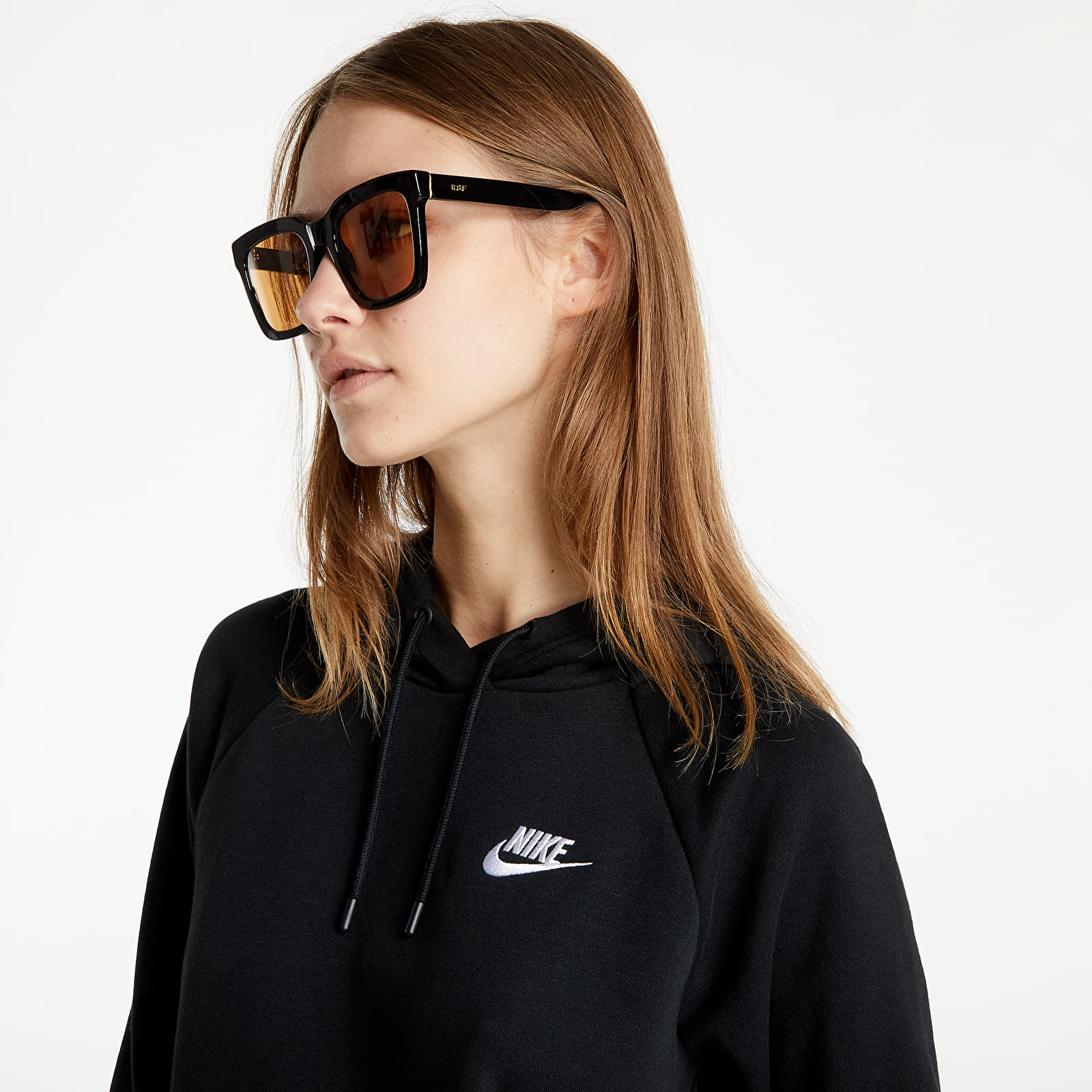 Sudaderas Nike Sportswear Essential Hoodie Black/ White