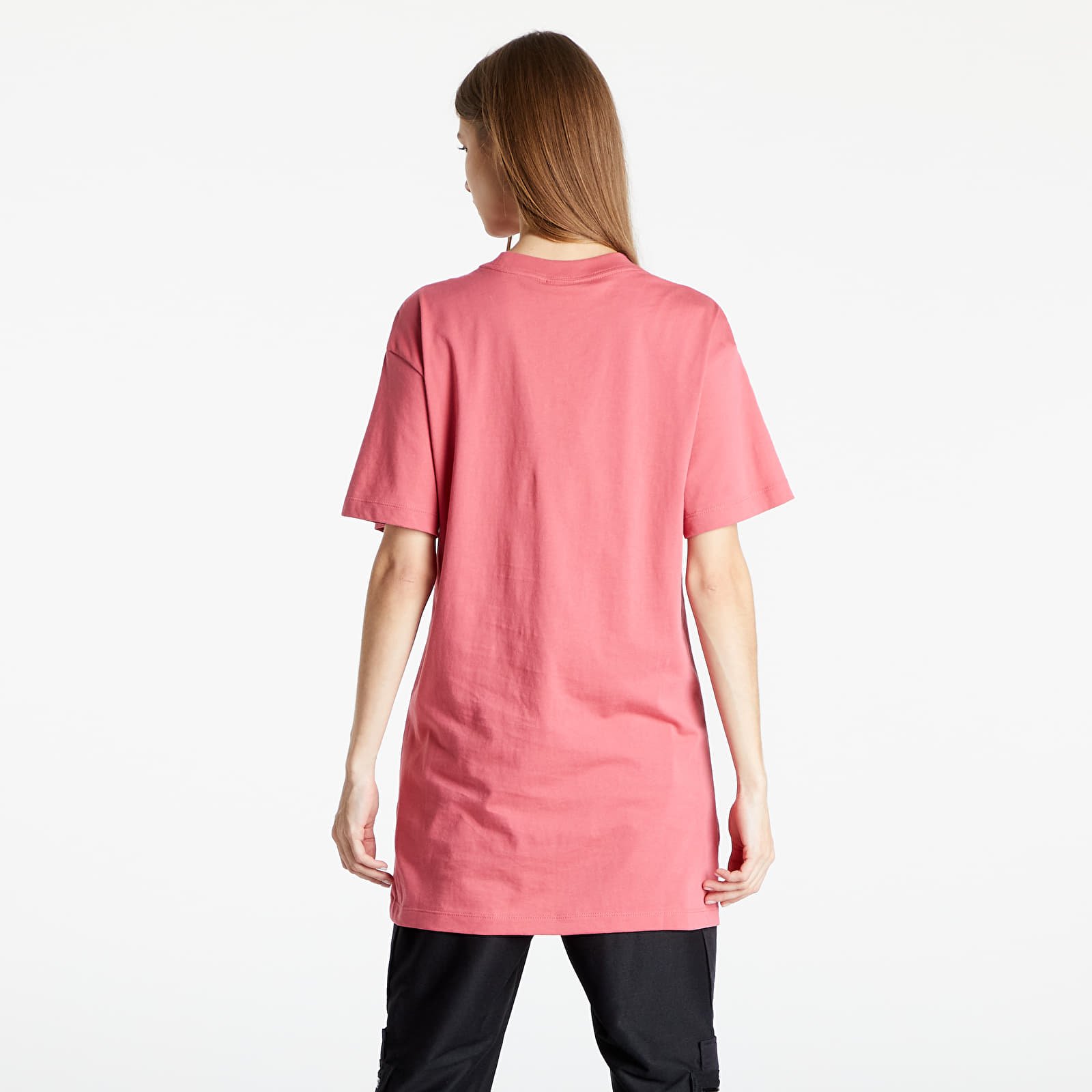 T-Shirts Nike Sportswear W Essential Short Sleeve Dress Red