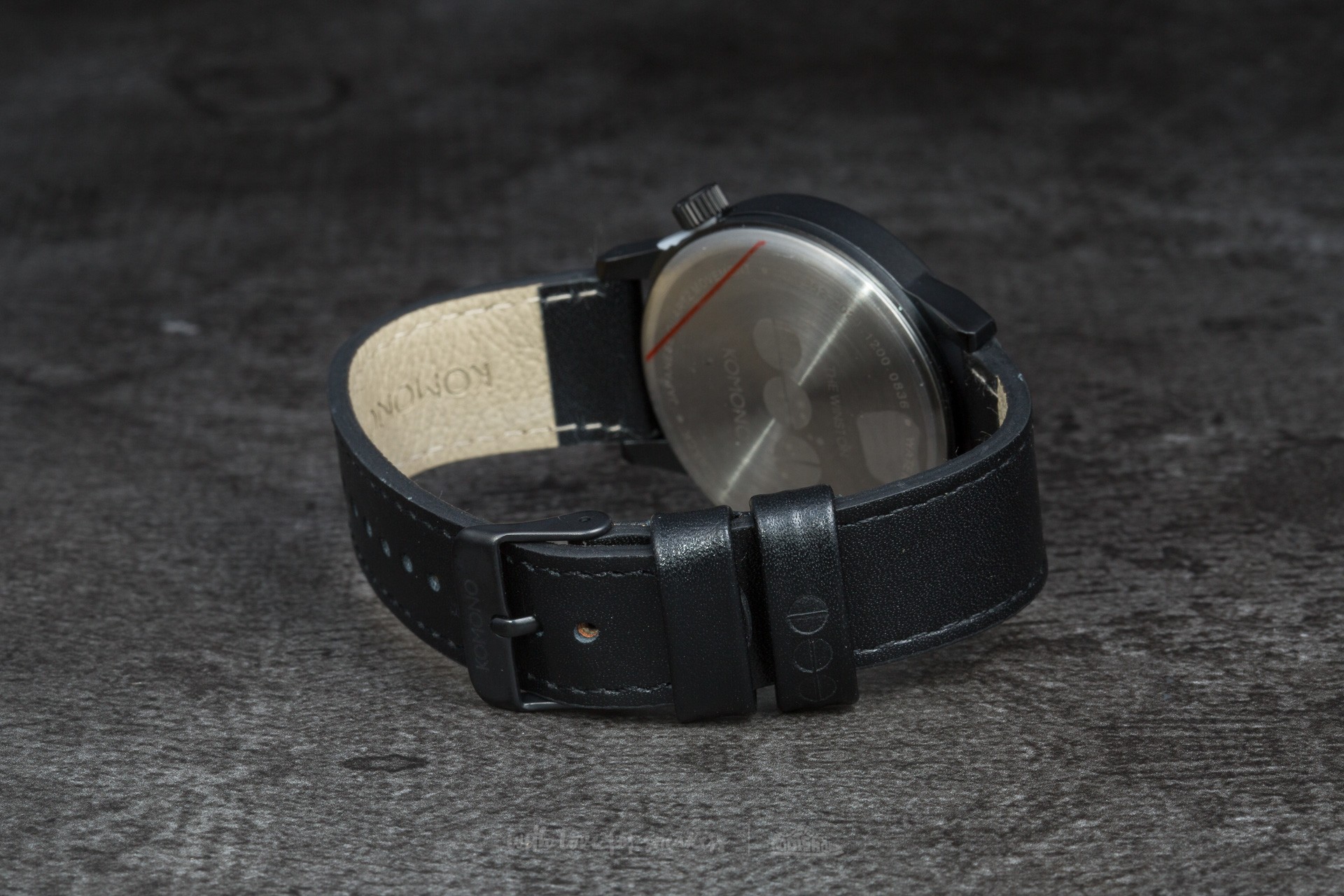 Uhren Komono Winston Black Wood