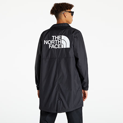 North face coach jacket black discount