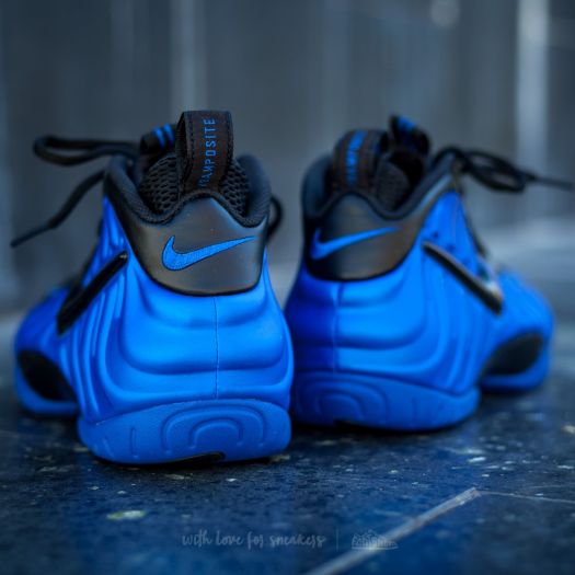 Nike Air shop Foamposite Heren Blauw