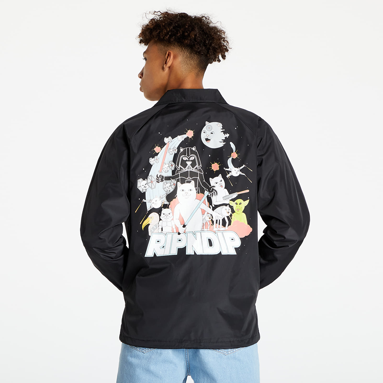 Kabátok RIPNDIP Far Far Away Jacket Black