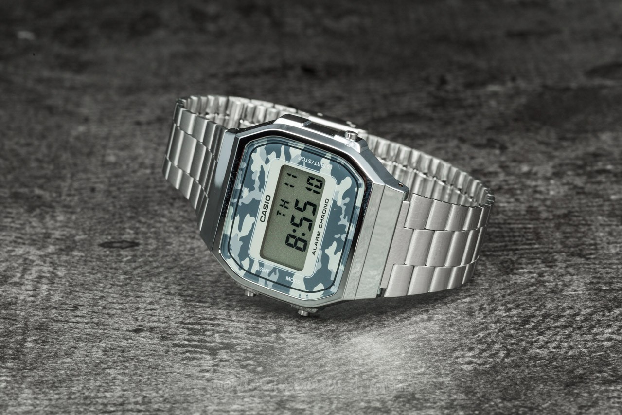 Watches Casio A168WEC 1EF Silver Footshop