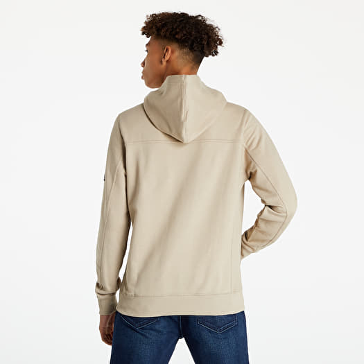 Hoodies and sweatshirts Calvin Klein Jeans Monogram Sleeve Badge Hoodie Crockery Footshop