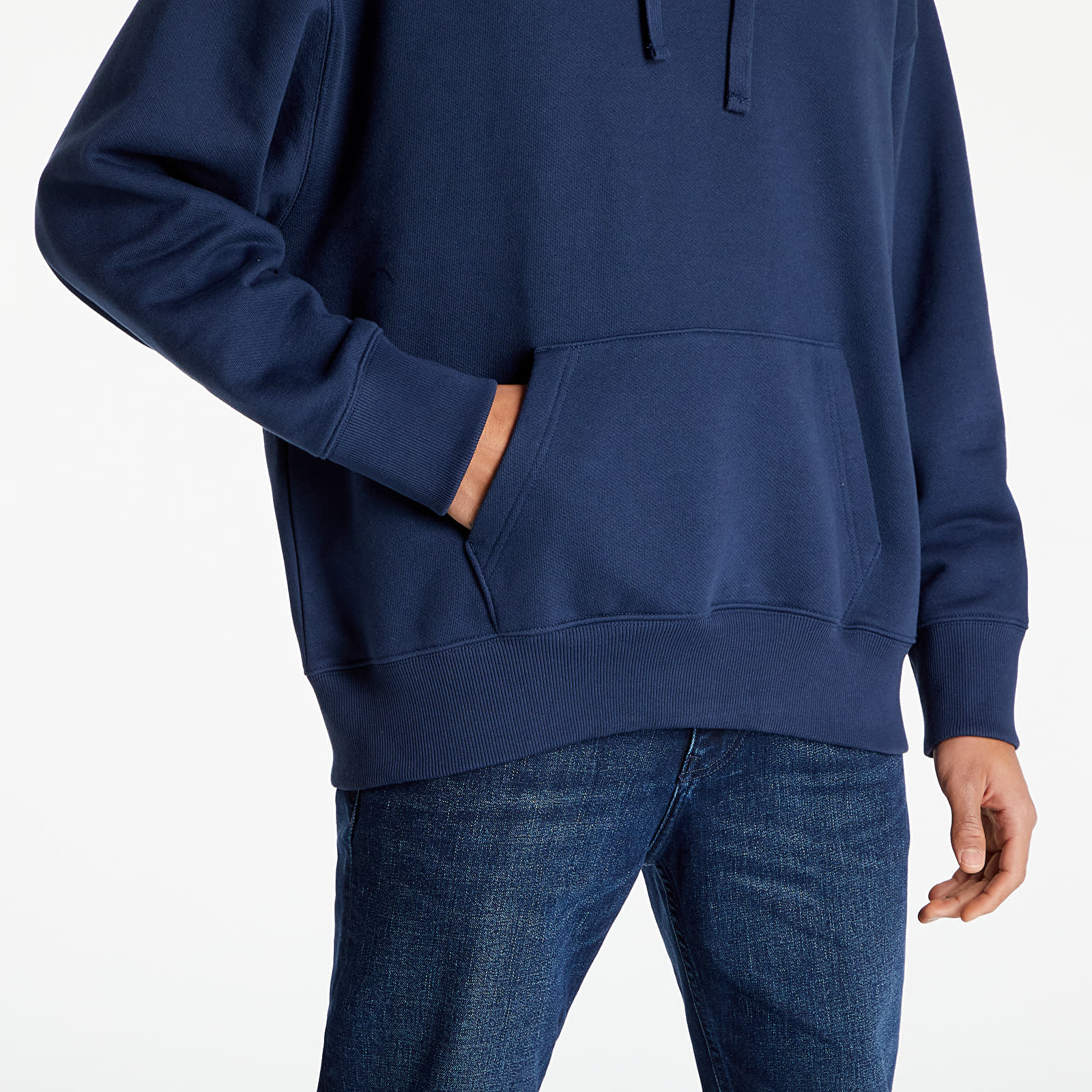 Bluzy Tommy Jeans Tommy Badge Hoodie Twilight Navy