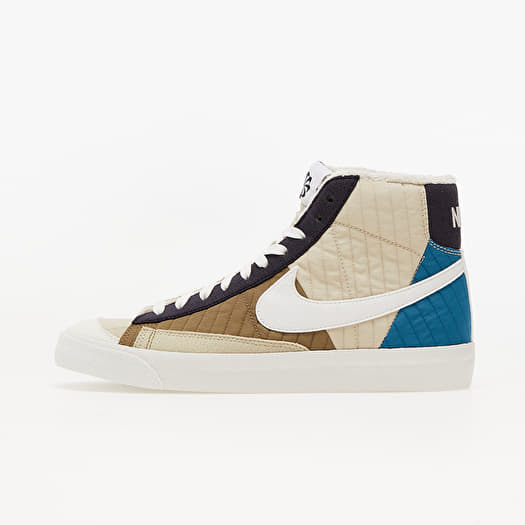 Chaussures et baskets homme Nike Blazer Mid 77 Premium Rattan Sail Brown Kelp Cave Purple Footshop