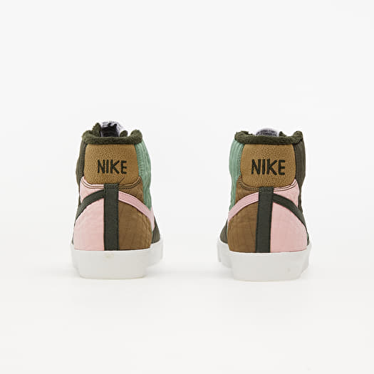 Herren Sneaker und Schuhe Nike Blazer Mid 77 Premium Sequoia Sequoia Medium Olive Brown Kelp Footshop