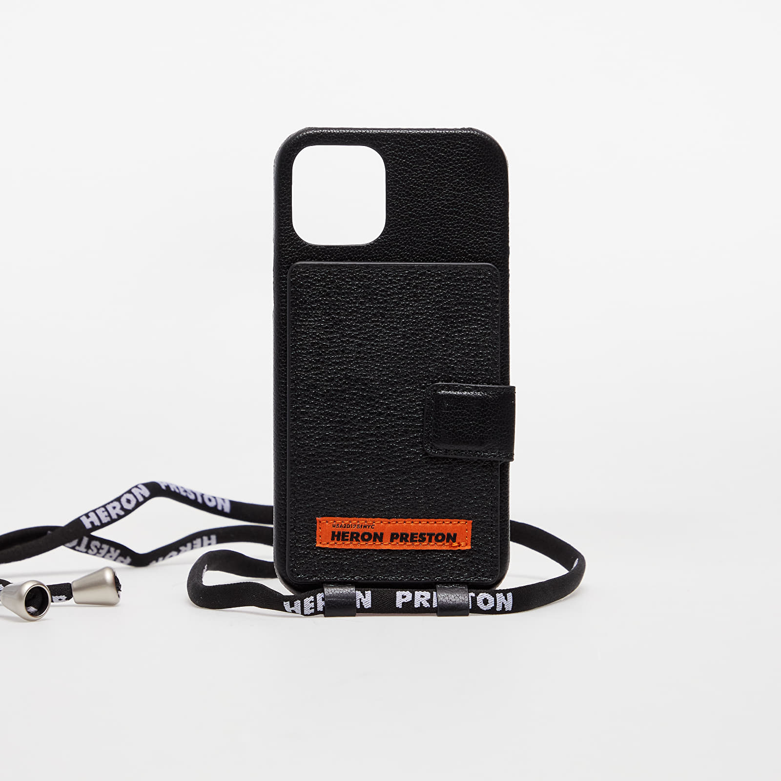 Άλλα αξεσουάρ HERON PRESTON iPhone 12 Cover HP Strap Black/ Orange