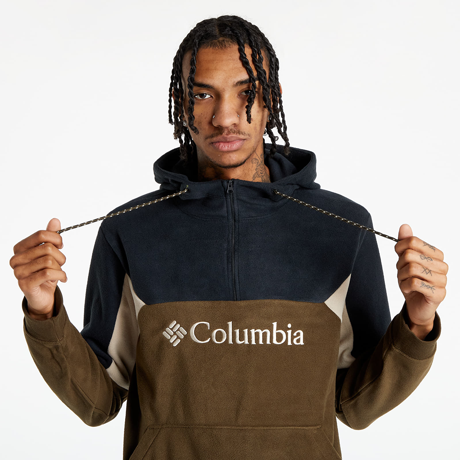 Columbia fleece hoodie clearance