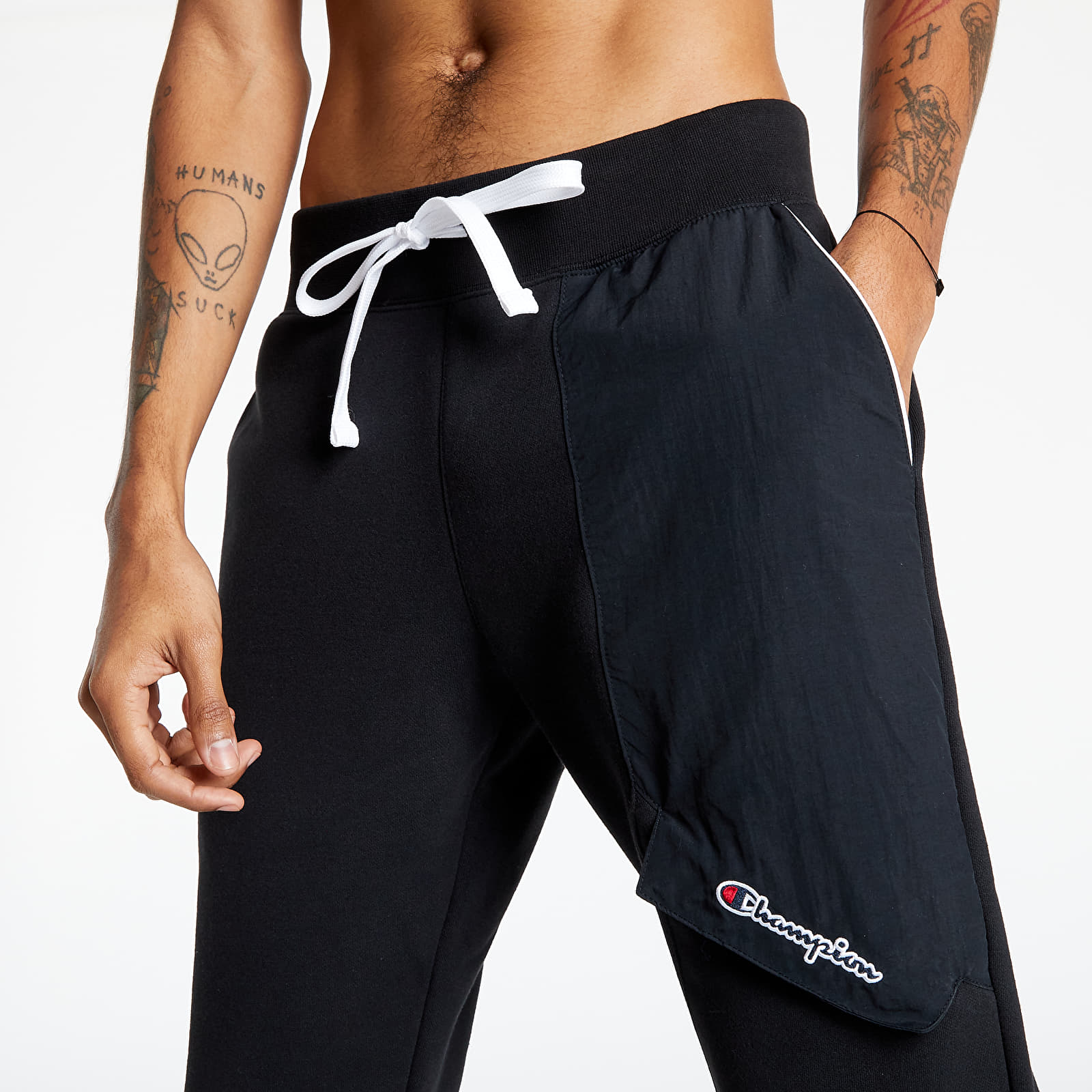 Hlače Champion Rib Cuff Pants Nbk/ Nbk/ White
