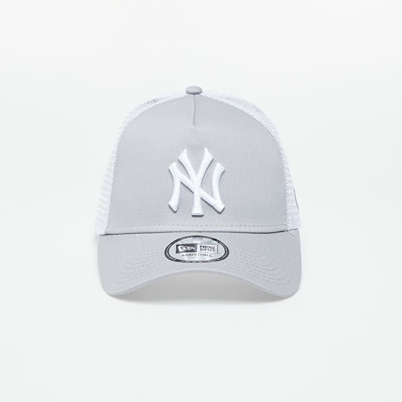 New Era MLB Clean New York Yankees Trucker Cap Grey