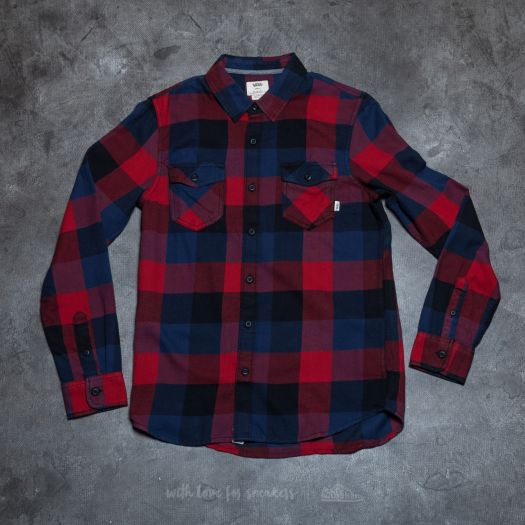 Red and store black box shirt
