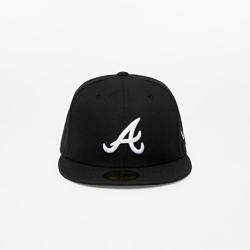 Cap New Era 59Fifty Mlb Basic Atlbra Bla/ Whi