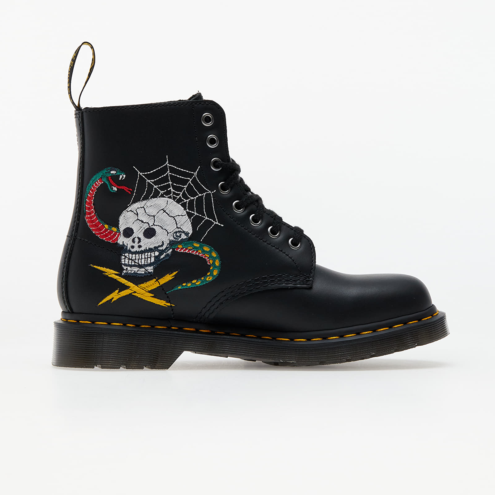 Scarpe uomo Dr. Martens 1460 Souvenir Black Nappa