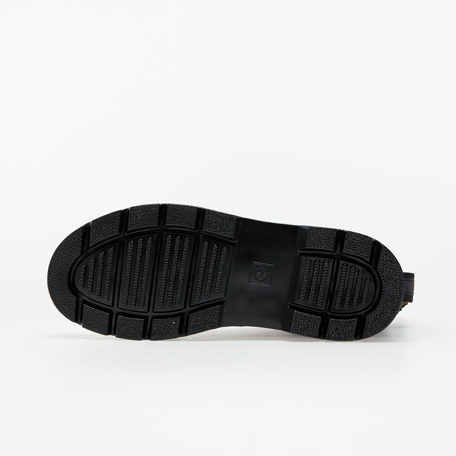 Sapatos de homem Dr. Martens Combs Tech Black Coated Canvas/ Iceberg Wp/ Dual Original