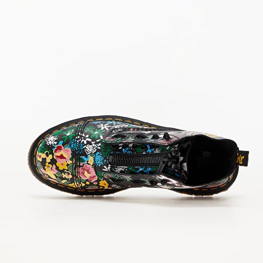 Women's shoes Dr. Martens Sinclair Black Floral Mash Up Backhand