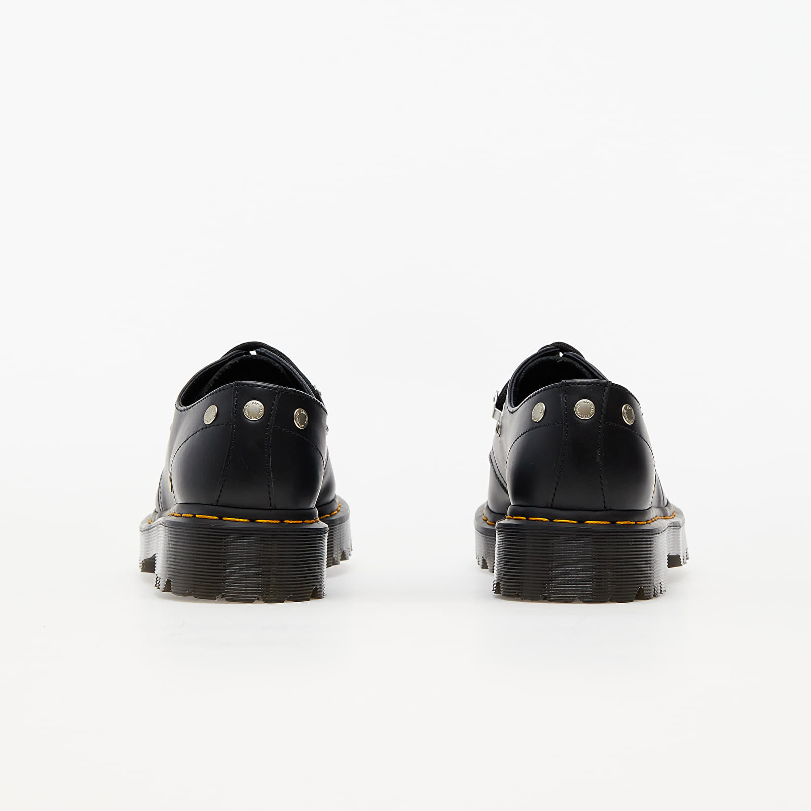 Мъжки кецове и обувки Dr. Martens 1461 Bex Stud Black Fine Haircell