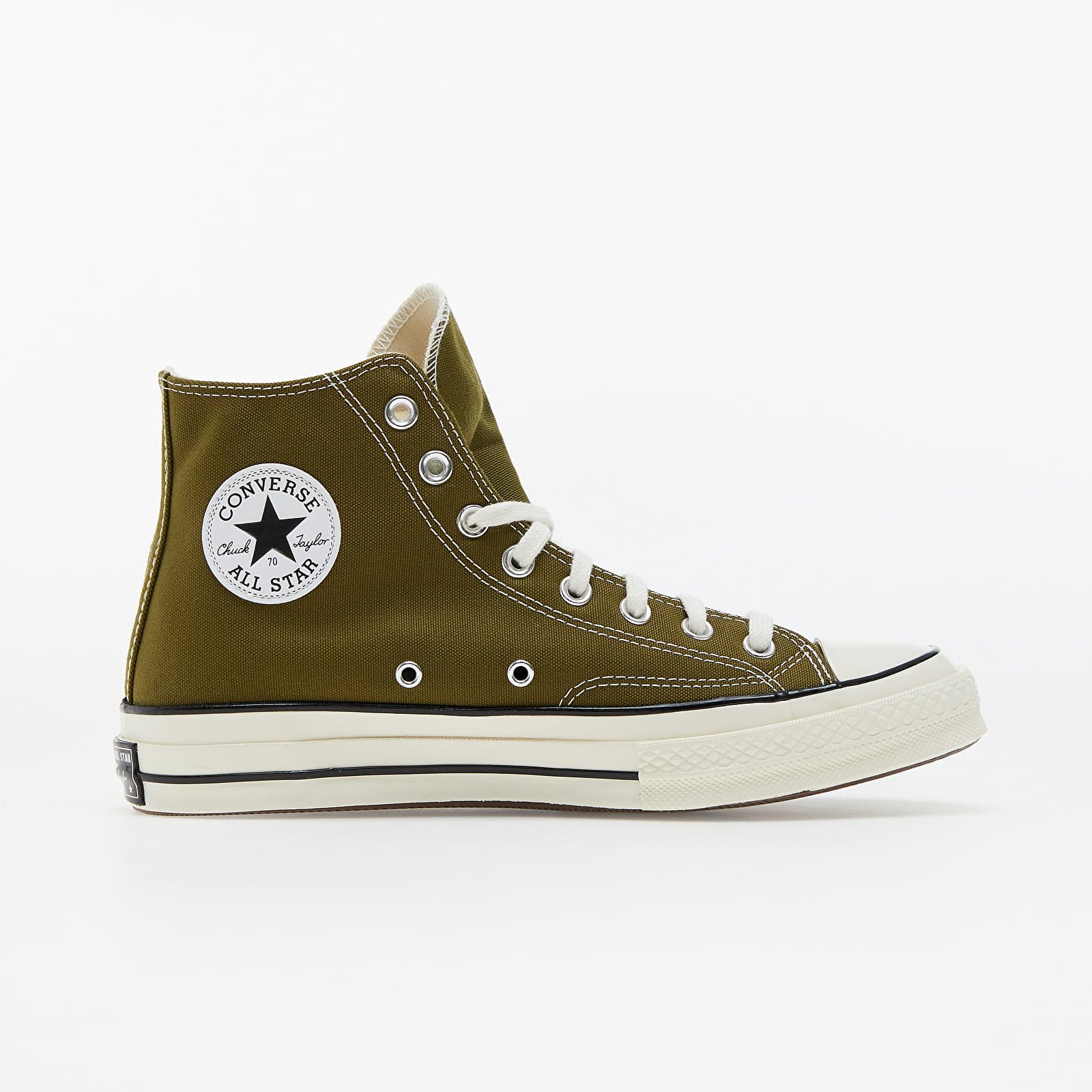 Scarpe uomo Converse Chuck 70 Recycled Canvas Dark Moss/ Egret/ Blacck